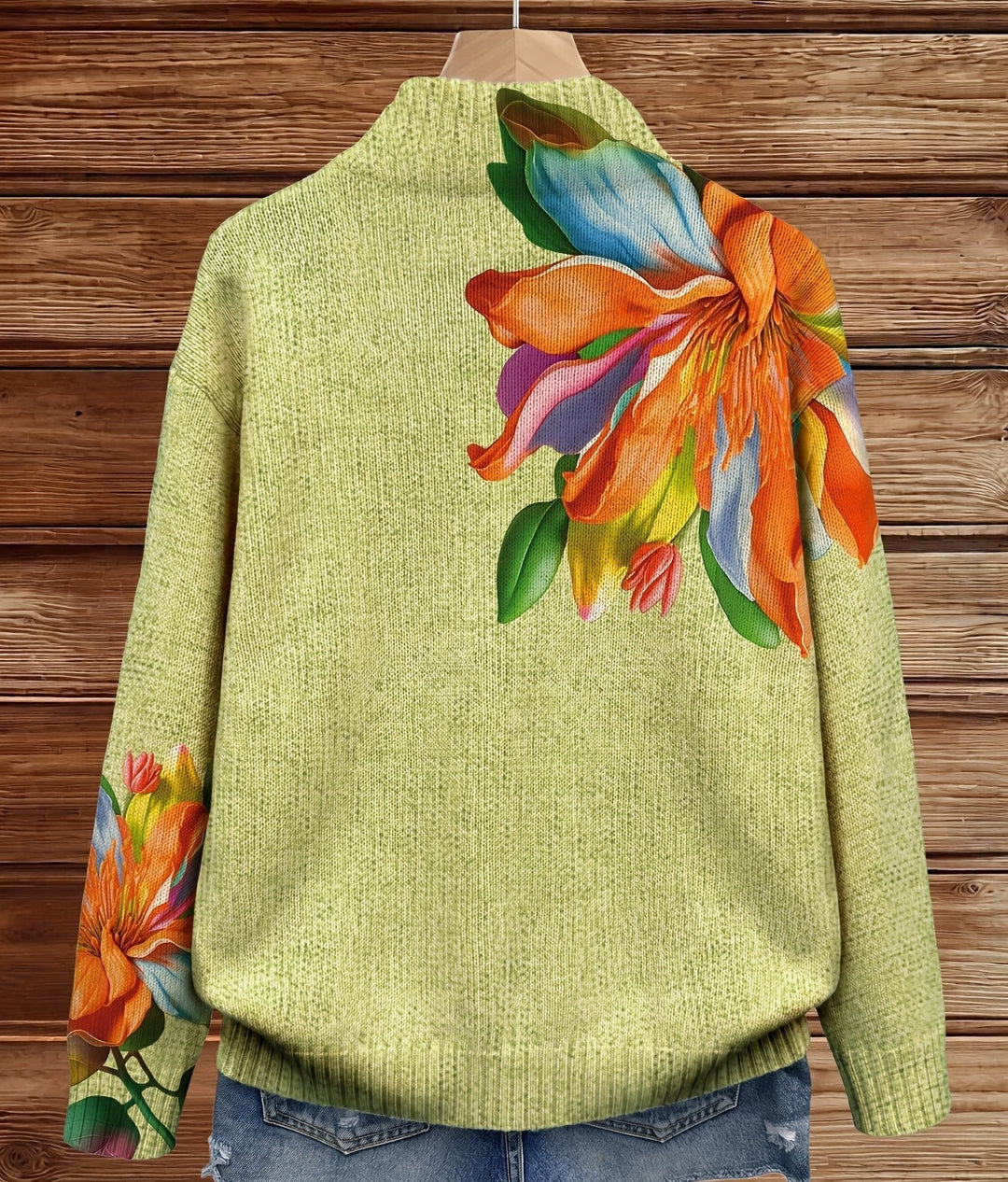 Sidonie - Vibrant tropical lily floral print