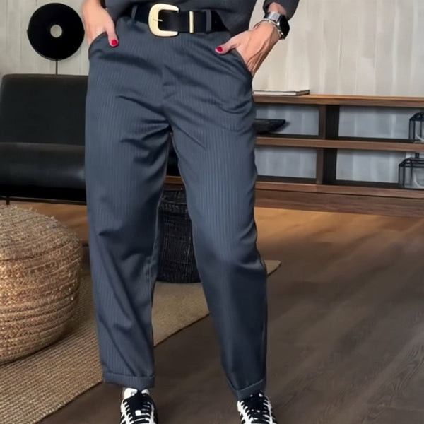 Mathilda - Striped suit trousers