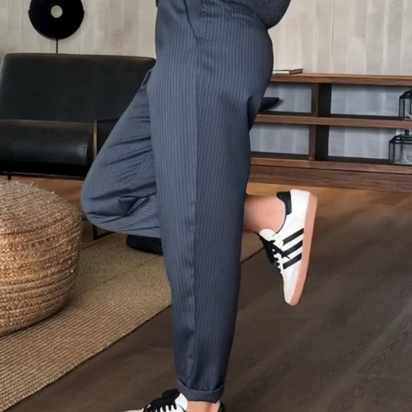 Mathilda - Striped suit trousers