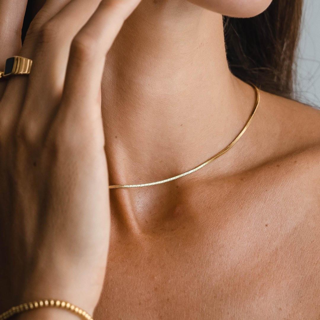Céleste Gold Necklace