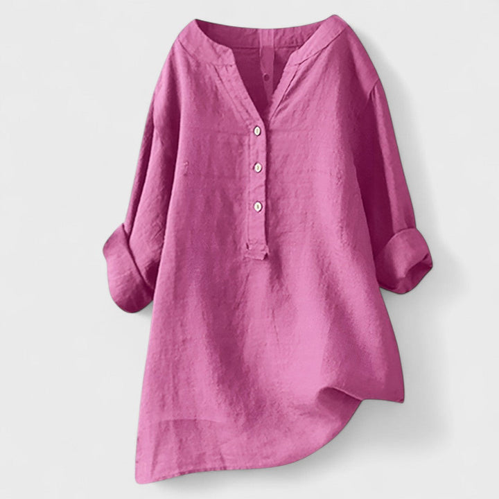 Freya - Comfortable Button Shirt