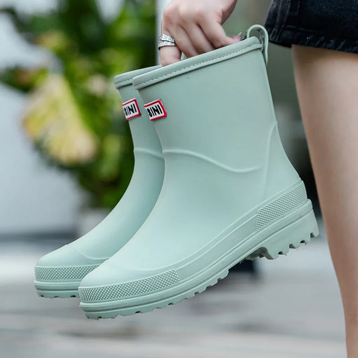Mid-Calf Rain Boots