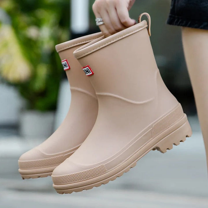 Mid-Calf Rain Boots