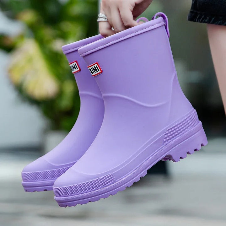 Mid-Calf Rain Boots