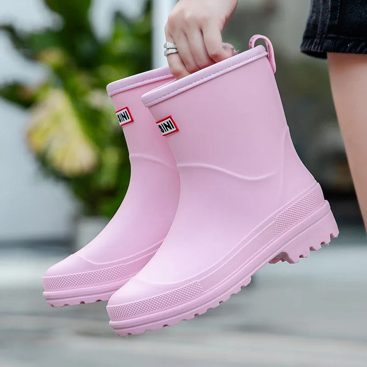 Mid-Calf Rain Boots
